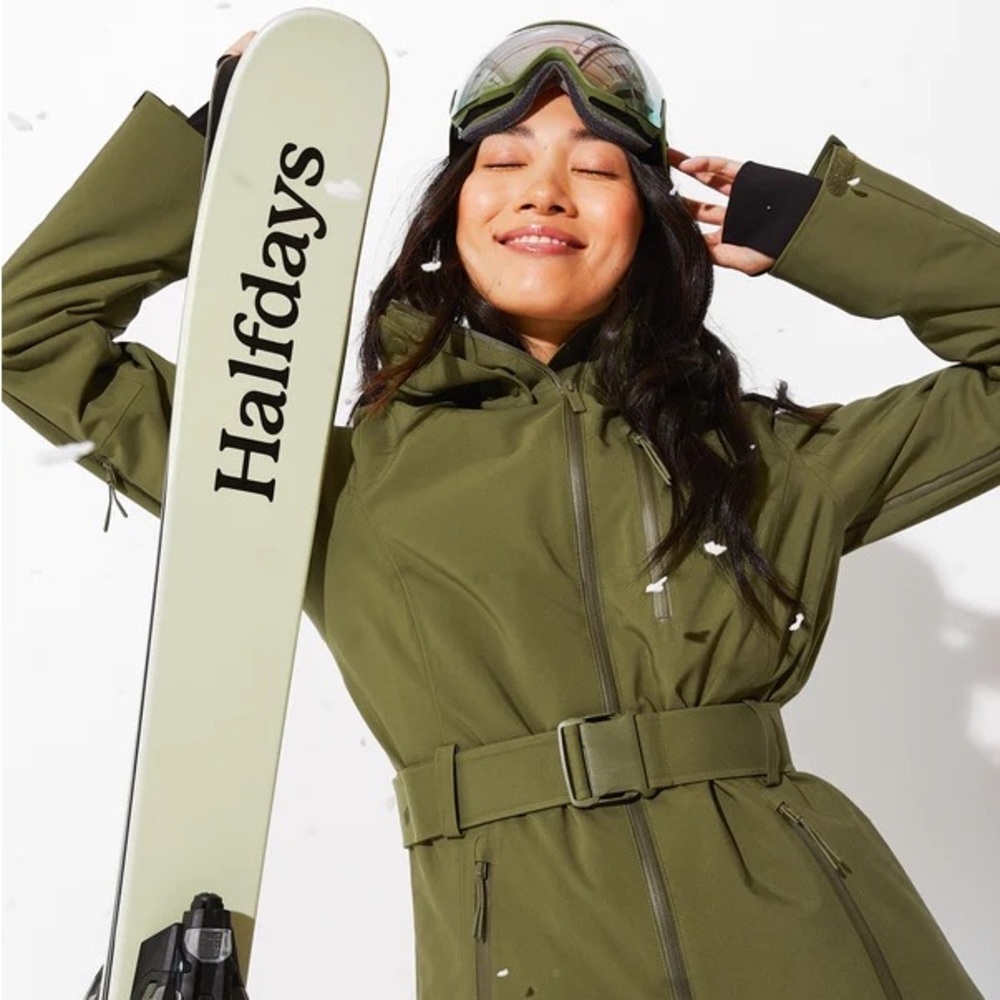 Halfdays Aston Jacket Olive Size Small